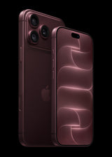 iPhone 18 Pro Max Burgundy back with iPhone 18 Pro front