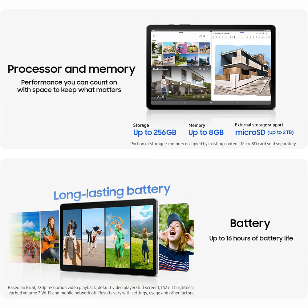 Samsung Galaxy Tab S10 Lite + Free Book Cover