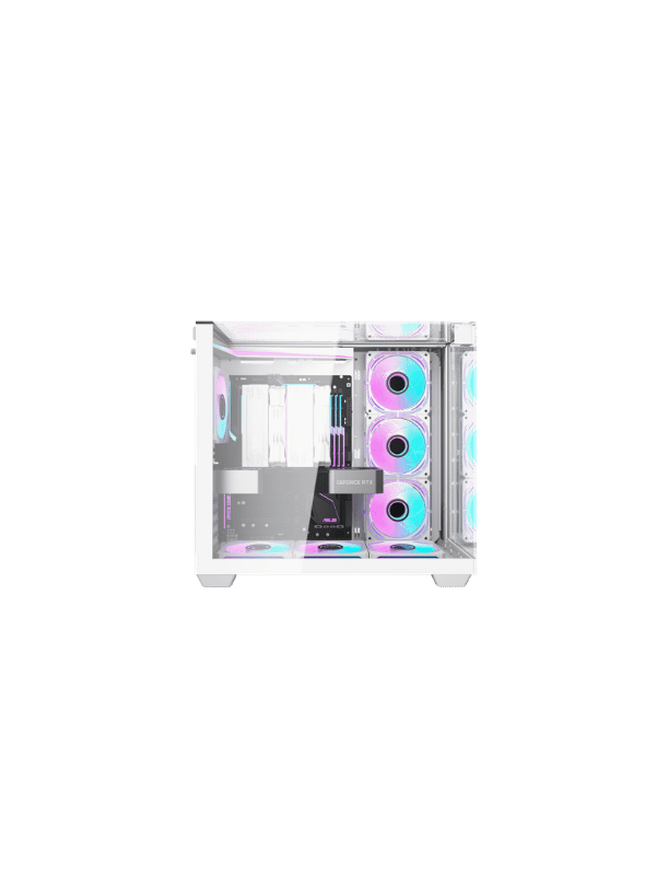 DarkFlash TH285 ATX PC Case, WHITE