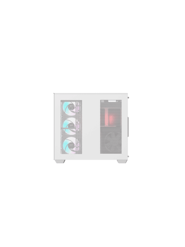 DarkFlash TH285 ATX PC Case, WHITE