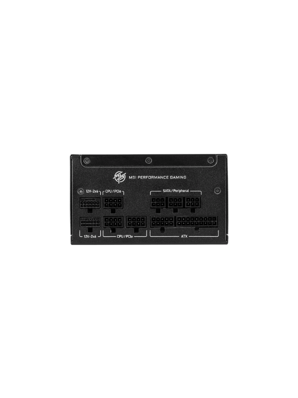 MSI MAG A1000GS PCIE5 1000W Power Supply, Full Modular, BLACK