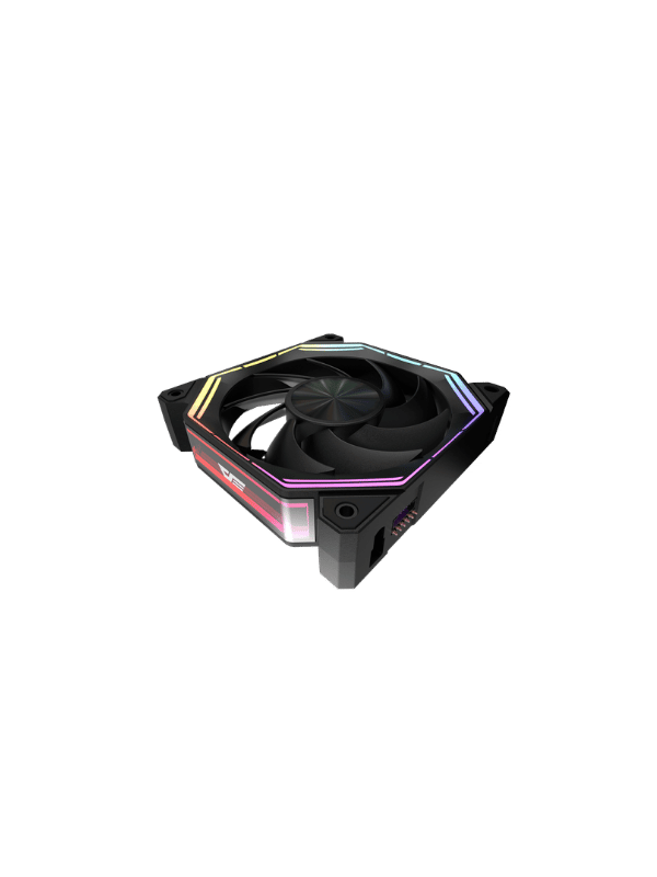 DarkFlash INF34R A-RGB Cooling Fan Reverse, BLACK