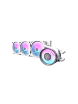 DarkFlash Nebula DN 360 Liquid CPU Cooler, WHITE