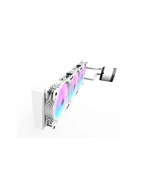 DarkFlash Nebula DN 360 Liquid CPU Cooler, WHITE