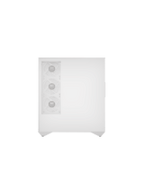 DarkFlash DY460 ATX PC Case, With 4 ARGB Fans, WHITE
