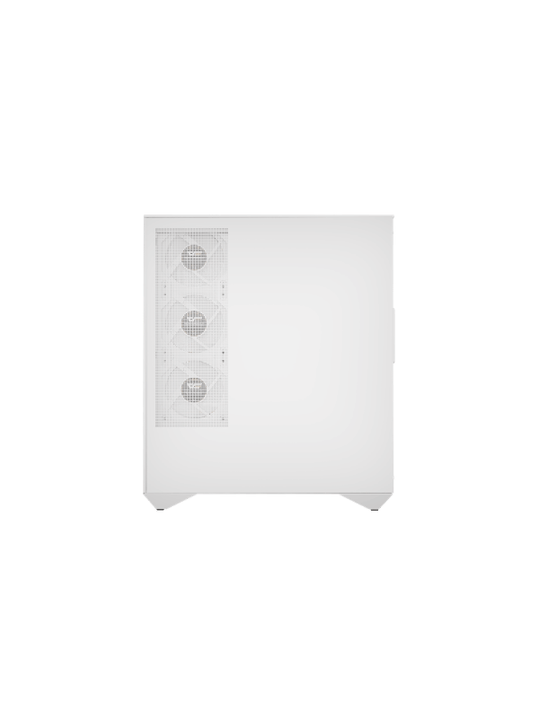 DarkFlash DY460 ATX PC Case, With 4 ARGB Fans, WHITE