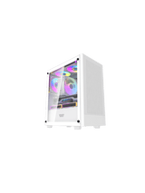 DarkFlash M305 M-ATX PC Case, WHITE