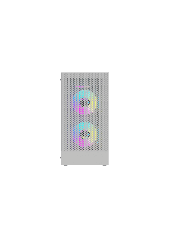 DarkFlash M305 M-ATX PC Case, WHITE