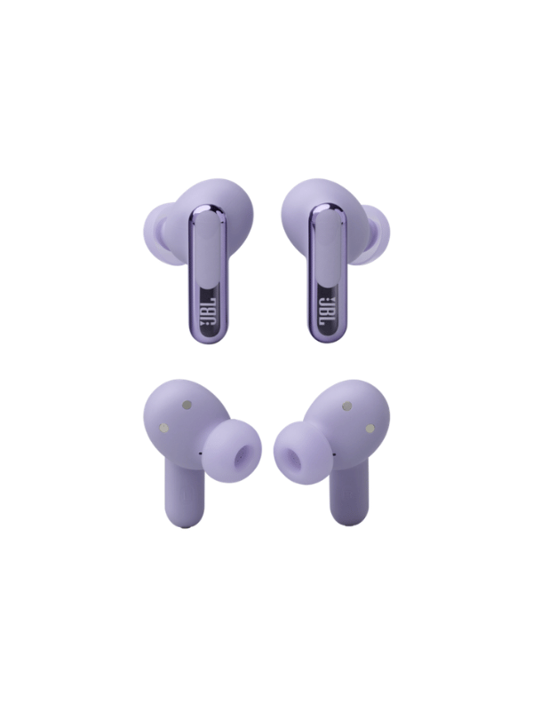 JBL Live Beam 3 Wireless Noise-Cancelling Closed-Stick Earbuds, 48Hrs Total Playback, Wireless Charging, 6 Mics for Perfect Calls, Multi-Point Connection, IP55 Waterproof and dustp