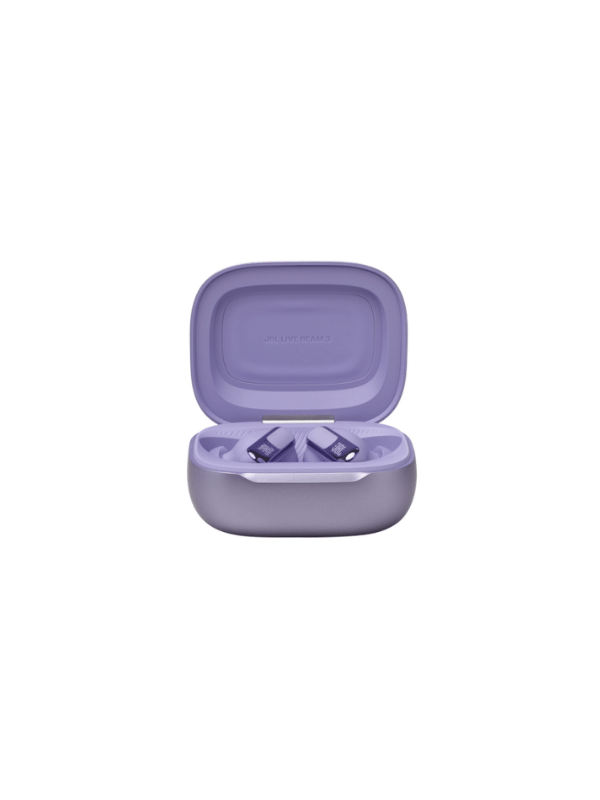 JBL Live Beam 3 Wireless Noise-Cancelling Closed-Stick Earbuds, 48Hrs Total Playback, Wireless Charging, 6 Mics for Perfect Calls, Multi-Point Connection, IP55 Waterproof and dustp