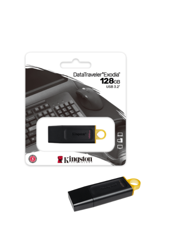 KINGSTON USB 128GB DataTraveler Exodia USB 3.2
