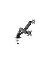 ARM MICRON MCR-MSE02 Dual Computer Desk Monitor Stand Monitor Arm, 17-34″ Inch, 360 Rotation
