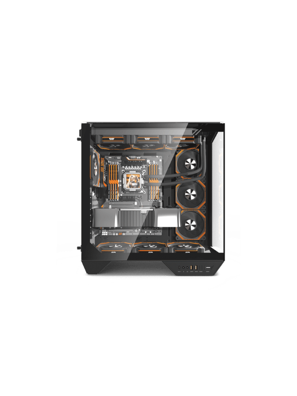 DarkFlash DY470 ATX PC Case, BLACK