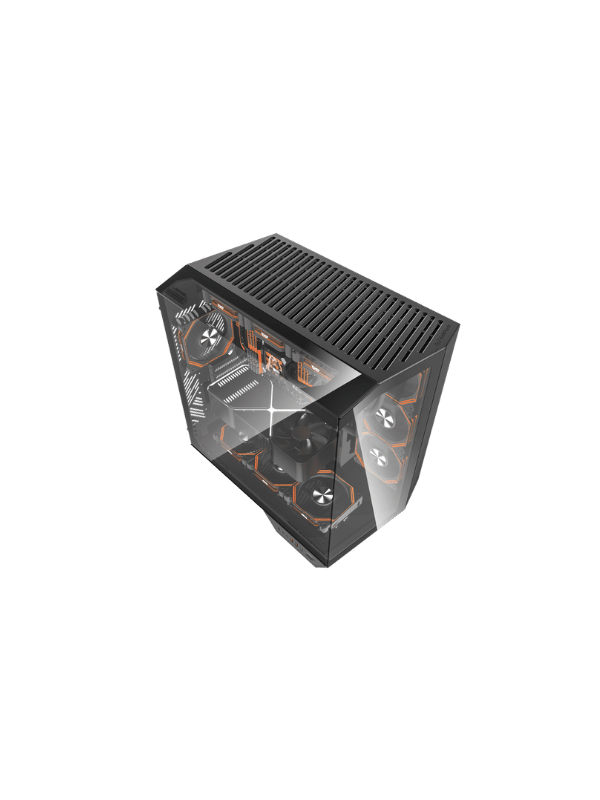 DarkFlash DY470 ATX PC Case, BLACK