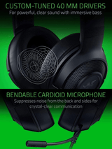 Razer Kraken X Essential Wired Gaming Headset