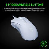 Razer Deathadder Essential Gam Mouse White