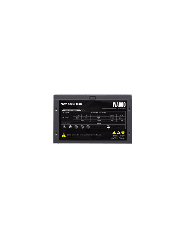 DarkFlash WA600 Power Supply Non-Modular
