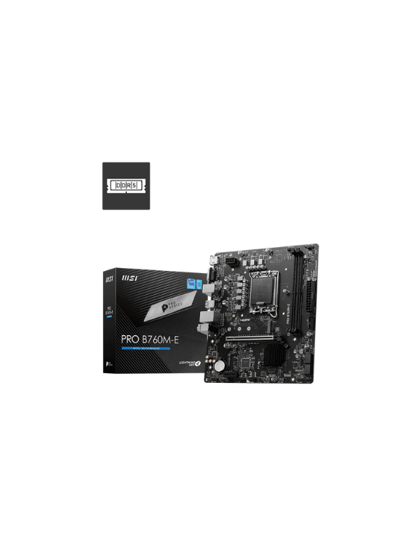 MSI PRO B760M-E DDR5 MOTHERBOARD