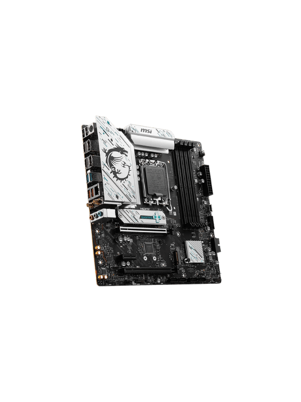 MSI B760M Gaming Plus WiFi Motherboard DDR5 , Supports 12th/13th Gen Intel Processors, LGA 1700