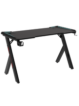 Gaming Desk RGB 120 x 60 x 72 cm, Black