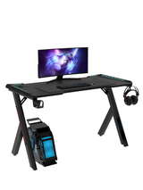 Gaming Desk RGB 120 x 60 x 72 cm, Black