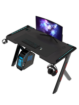 Gaming Desk RGB 120 x 60 x 72 cm, Black