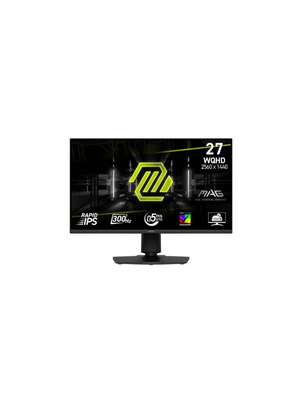 MSI MAG 275QPF X30 27″ 2K Gaming Monitor, 2560 x 1440 (WQHD), 0.5ms Response Time, 300Hz, Display Port, HDMI, BLACK