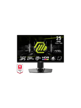 MSI MAG 255PXF 24.5″ Gaming Monitor with Speakers, IPS, 300Hz, 0.5ms, AI Vision, AMD FreeSync™ Premium, HDR Ready, 120% sRGB, Rotatable Height Adjustable