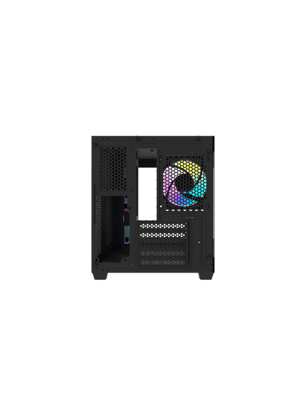 DarkFlash C275P M-ATX PC Case, BLACK