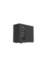DarkFlash DB460M M-ATX PC Case, BLACK