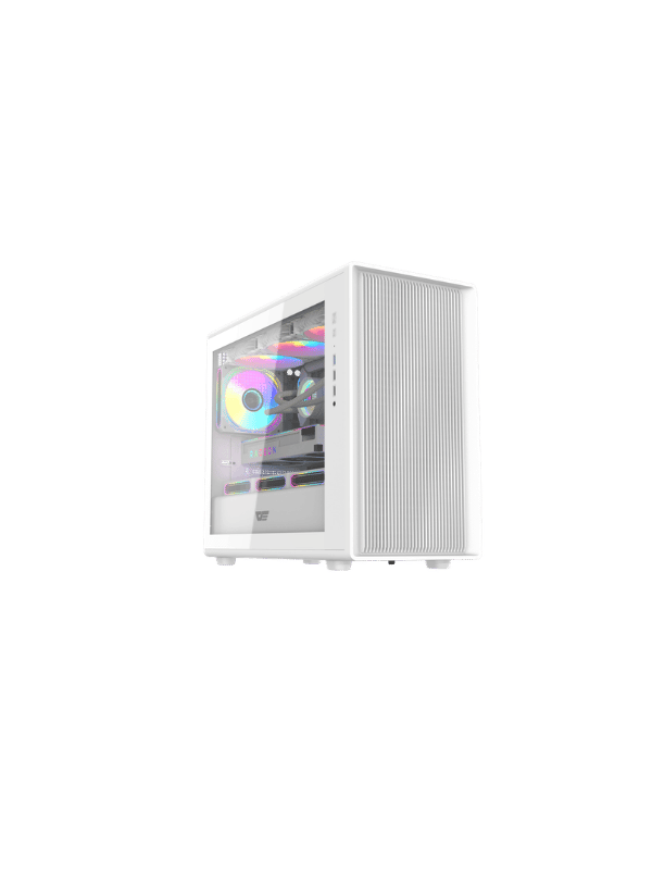 DarkFlash DB460M M-ATX PC Case, WHITE