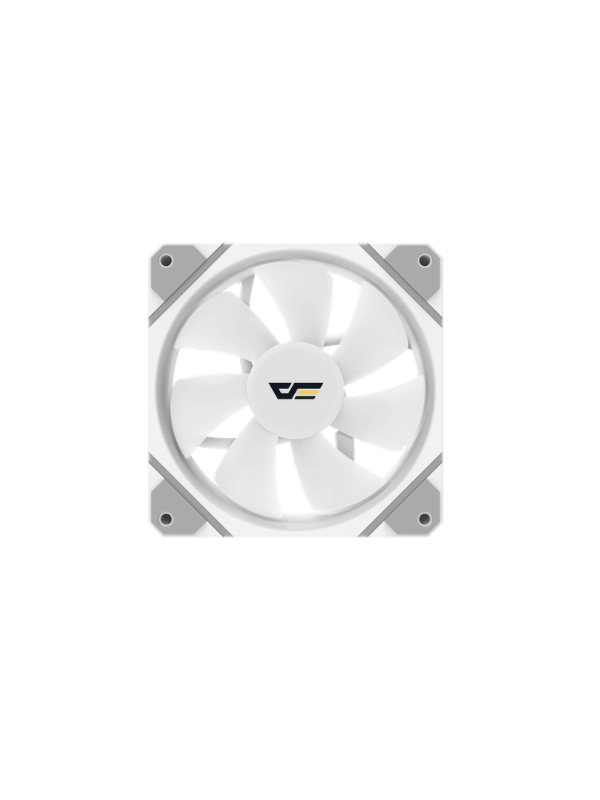DarkFlash DM12 Pro A-RGB Cooling Fan, WHITE