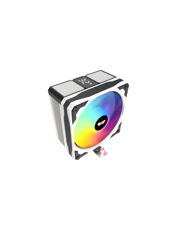 Darkflash M400 Digital Display Tower CPU Cooler – BLACK & White