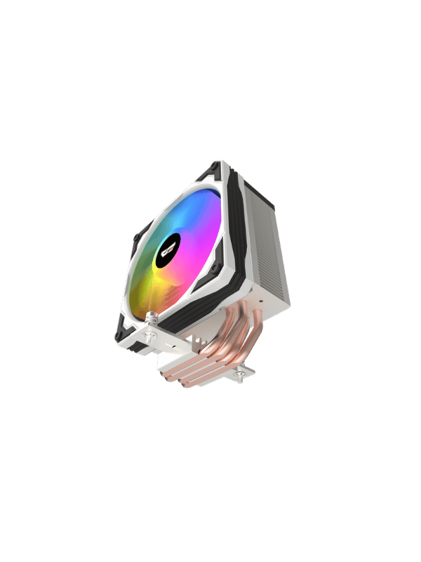 Darkflash M400 Digital Display Tower CPU Cooler – BLACK & White