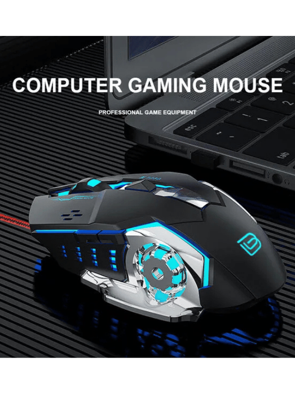 BAJEAL G8 RGB Gaming Mouse – Ergonomic, Wired, Programmable, Up to 3200 DPI