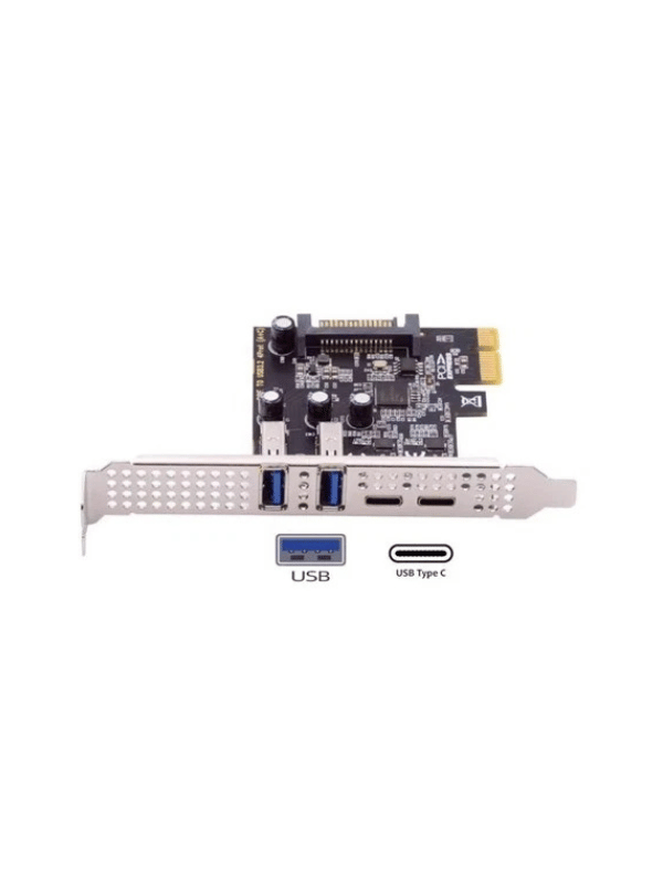 PCI Express to TYPE-C CARD PCIE, TYPEC+USB Adapter Card