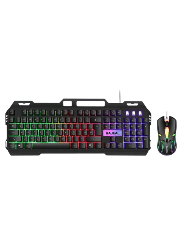 OFFER COMBO BAJEAL (T450 Wired Mechanical Gaming Keyboard Mouse Combos, G18 7.1 Gaming Headset, BAJEAL 800X300X3mm BLACK MOUSEPAD)