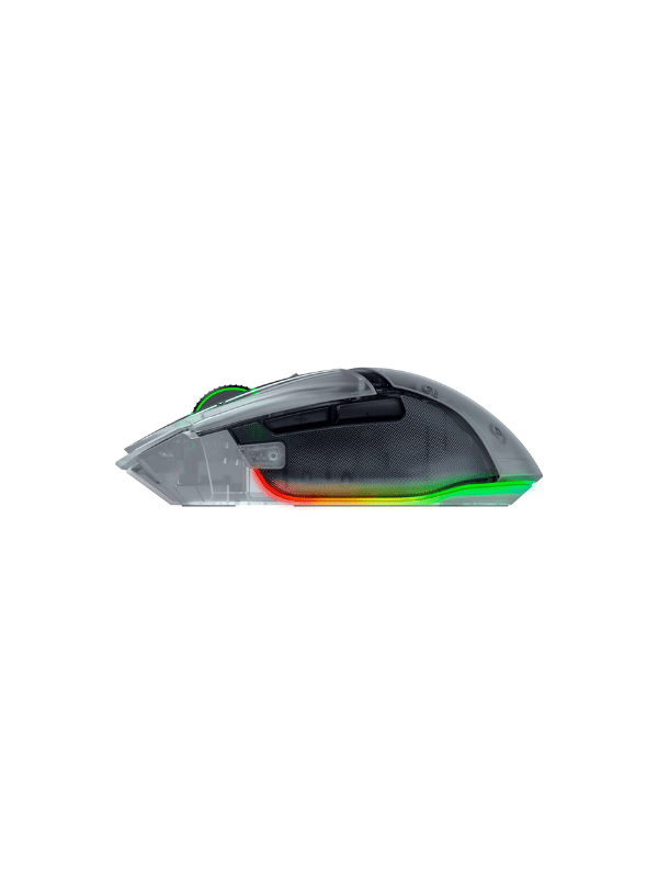 Razer Basilisk V3 Pro 35K Phantom White Edition, Fully Customisable Wireless Ergonomic RGB Gaming Mouse