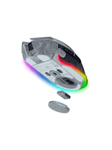 Razer Basilisk V3 Pro 35K Phantom White Edition, Fully Customisable Wireless Ergonomic RGB Gaming Mouse