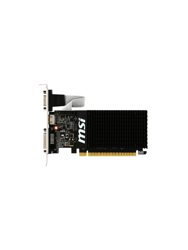 MSI NVIDIA GeForce GT 710 2GB GDDR3 Graphics Card