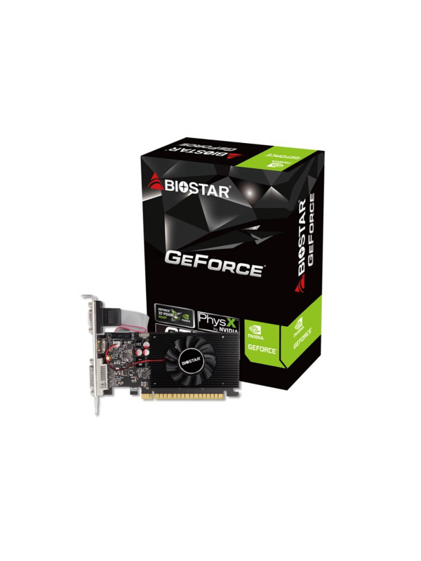 BIOSTAR NVIDIA GeForce GT610 2GB 64BIT DDR3 GPU