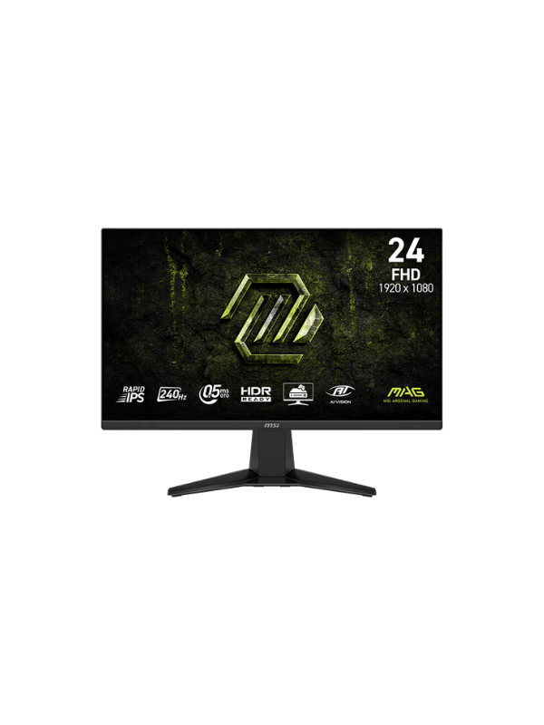 MSI MAG 245F X24 23.8″ FHD (1920 x 1080), 240Hz, 0.5ms, Flat Gaming Monitor