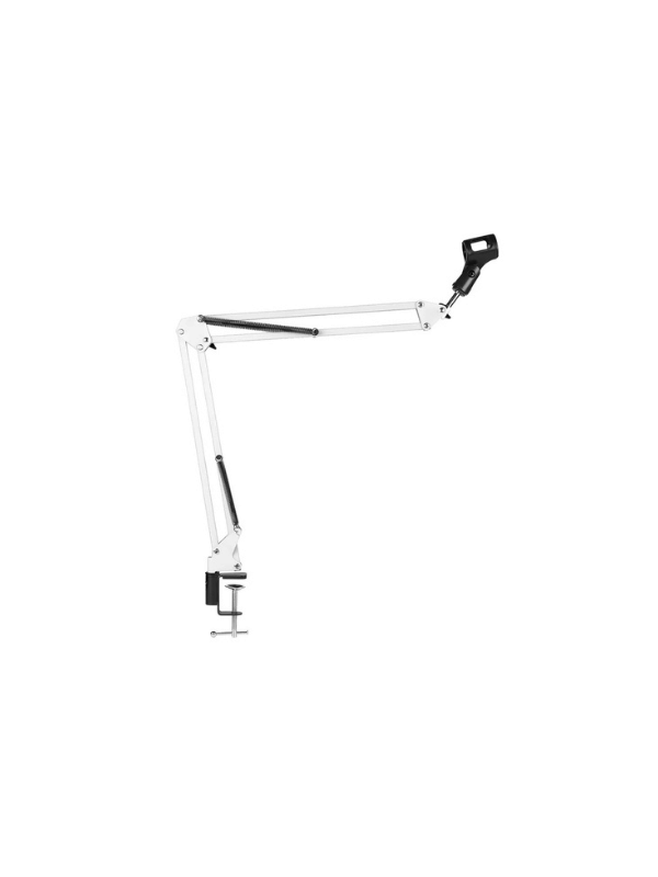 Professional Recording Microphone Stand, WHITE