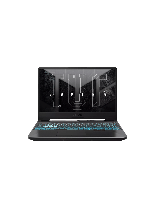 ASUS TUF Gaming A15 FA506NCQ-HN038 AMD Ryzen™ 7 170, 8GB DDR5-4800; 512GB SSD, NVIDIA® GeForce RTX™ 3050 4GB, 15.6-inch FHD IPS 144Hz, DOS, English-KB, BLACK