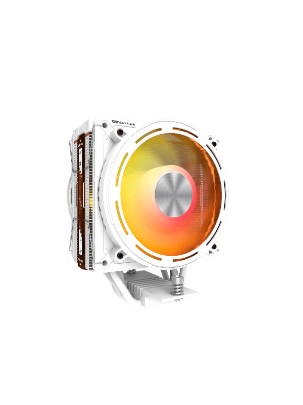 DarkFlash EXPLORE E400 PLUS Air CPU Cooler, WHITE