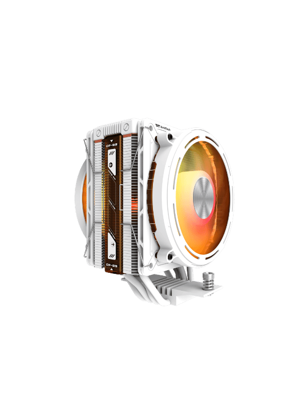 DarkFlash EXPLORE E400 PLUS Air CPU Cooler, WHITE