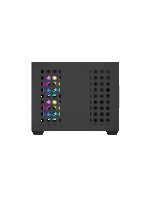 DarkFlash B275 Pro M-ATX PC Case, With 3 ARGB Fans DM20, BLACK