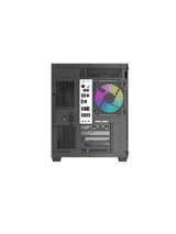 DarkFlash B275 Pro M-ATX PC Case, With 3 ARGB Fans DM20, BLACK