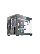 DarkFlash B275 Pro M-ATX PC Case, With 3 ARGB Fans DM20, BLACK