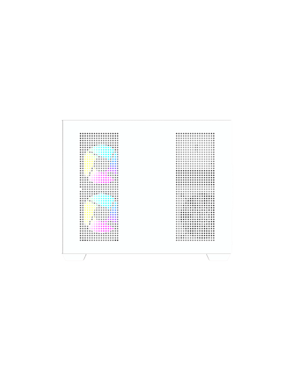 DarkFlash B275 Pro M-ATX PC Case, With 3 ARGB Fans DM20, WHITE